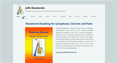 Desktop Screenshot of joffewoodwinds.com